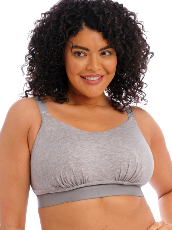 Elomi Downtime bralette EL301417 Grey Marl