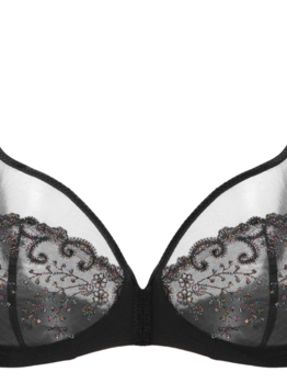 Simone Perele Delice full cup plunge 12X319 Gem Black