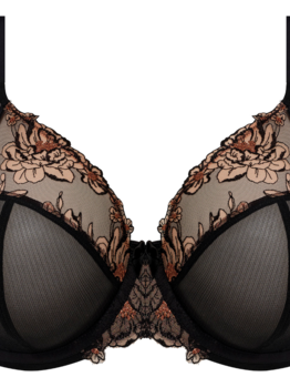 Elomi Teagan plunge EL302602 Black/Almond