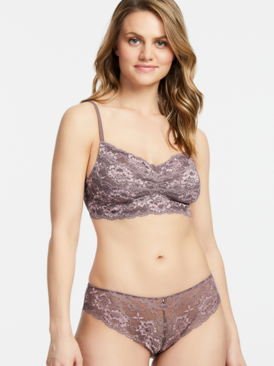 Montelle Lace Bralette 9334 Almond Spice/Pink Pearl