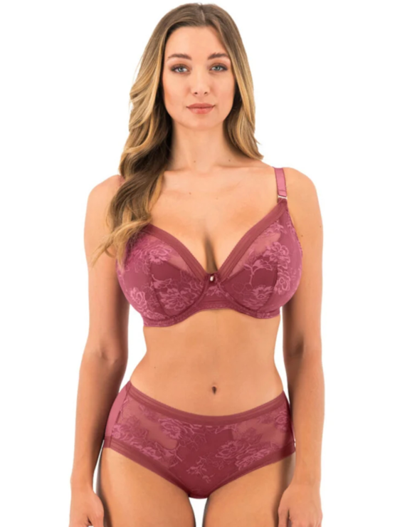 Fantasie Fusion Lace plunge FL102314 Rosewood